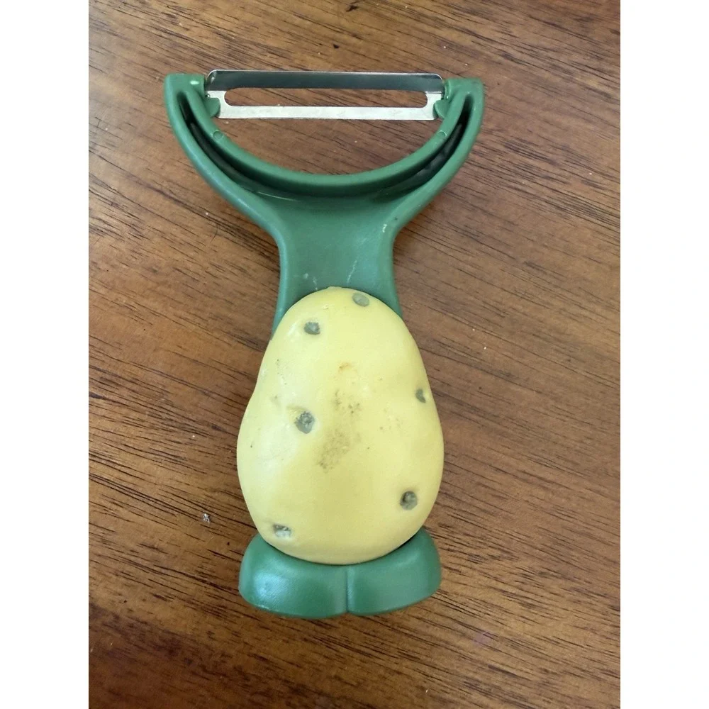 Mr Potato Y-Shaped Peeler Cute Kitchen Gadget for Vegetables Fruit & More